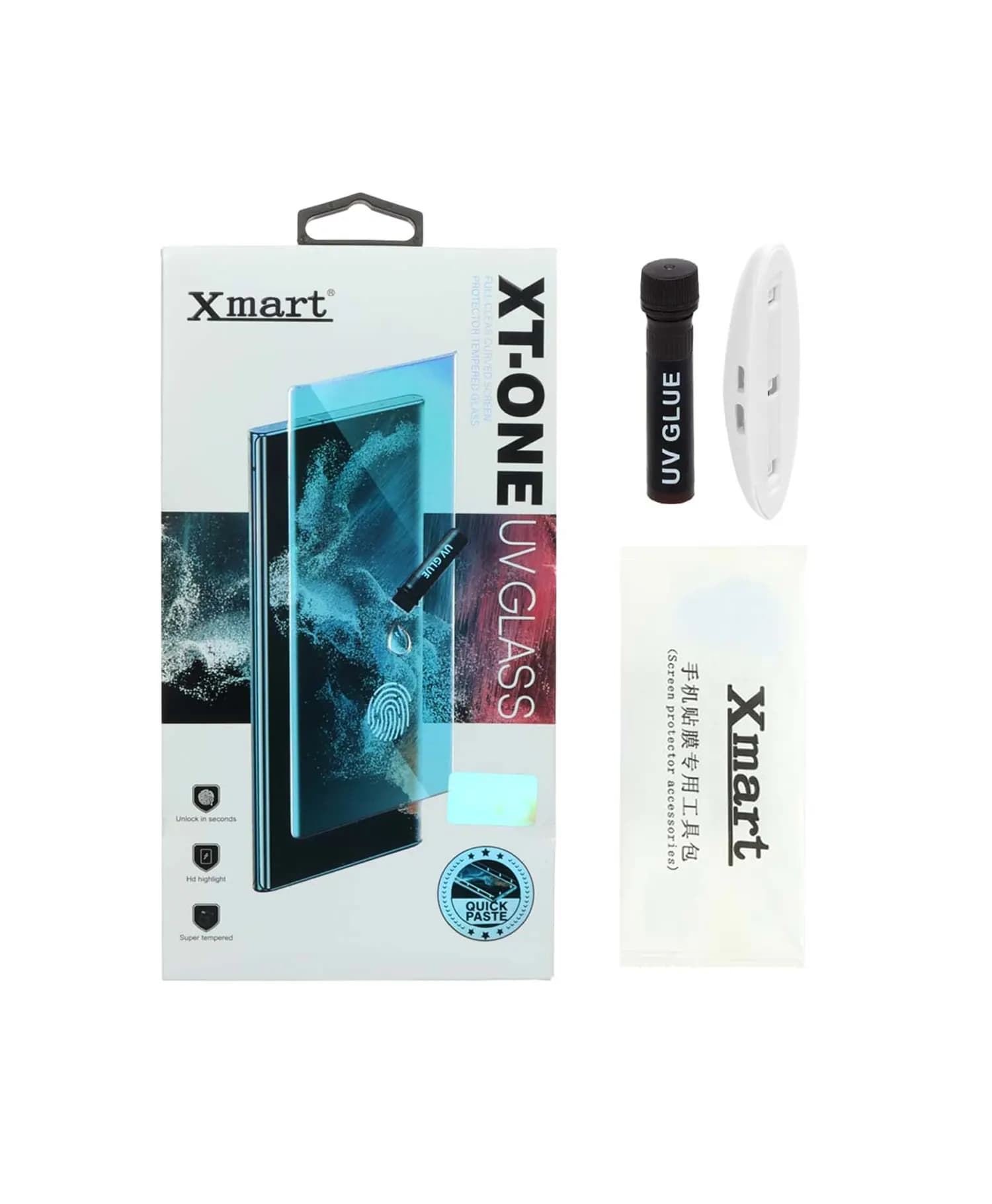گلس UV Samsung S23 Ultra مدل Xmart — تصویر ۲
