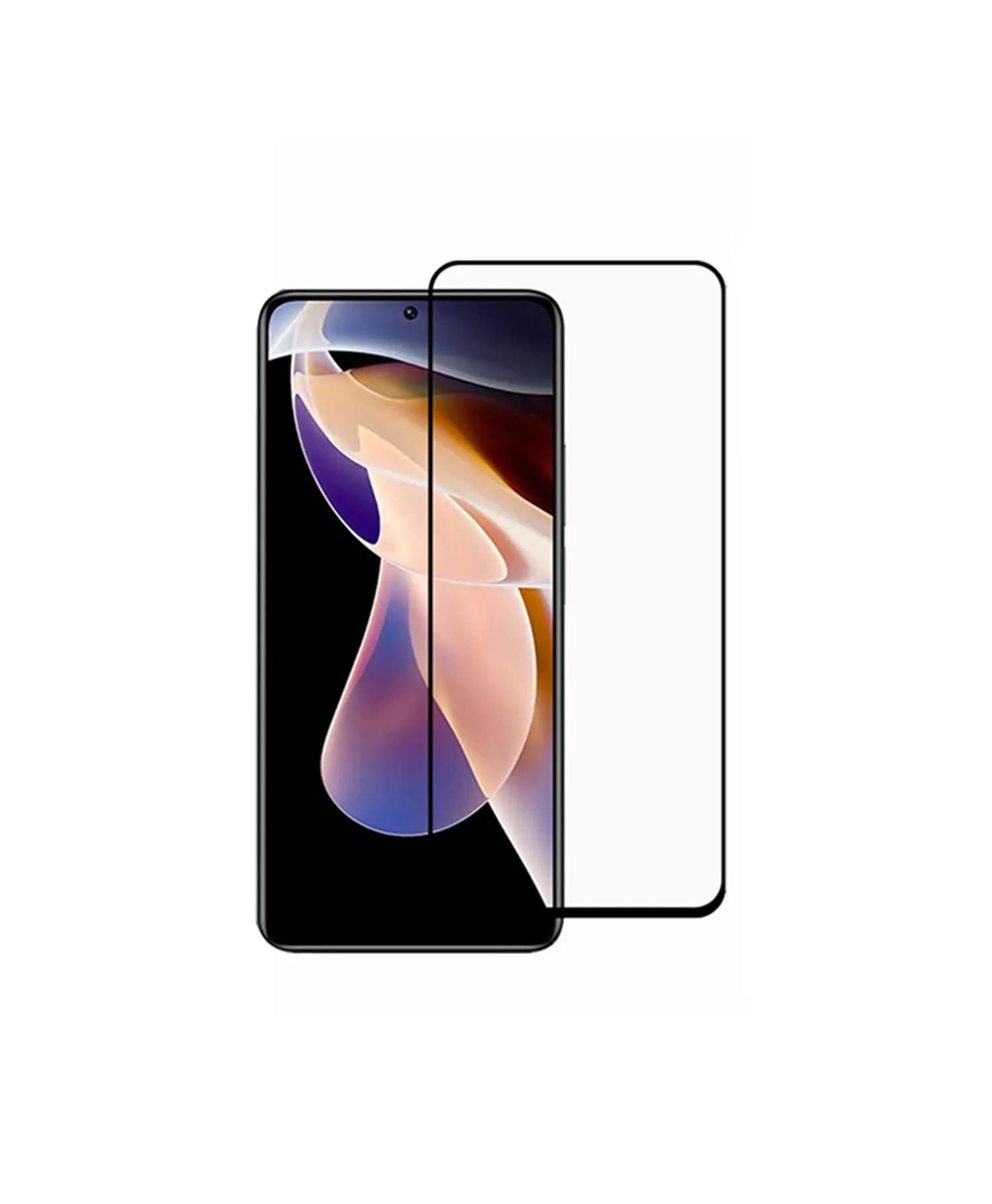 گلس فول Super D مشکی Redmi Note 12 Pro