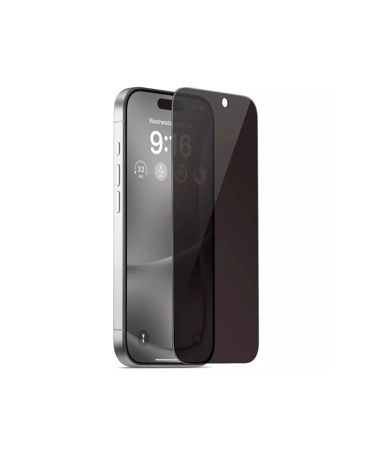 گلس Privacy مشکی گوشی موبایل آیفون Iphone 16