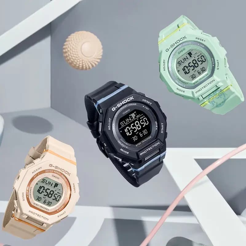 ساعت مچی زنانه کاسیو جیشاک G-SHOCK GMD-B300-3 — تصویر ۳