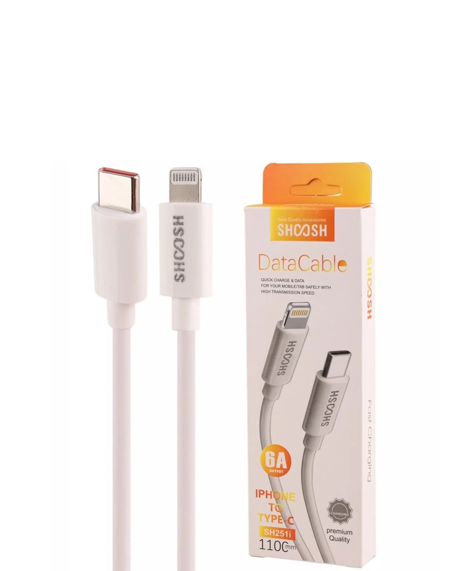 کابل تبدیل Type-C به Lightning شوش SH-251i — تصویر ۳