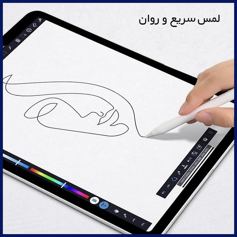 گلس تبلت شیائومی Redmi Pad SE 8.7 مدل نانو هیدروژل پرایوسی برند هوکو — تصویر ۴