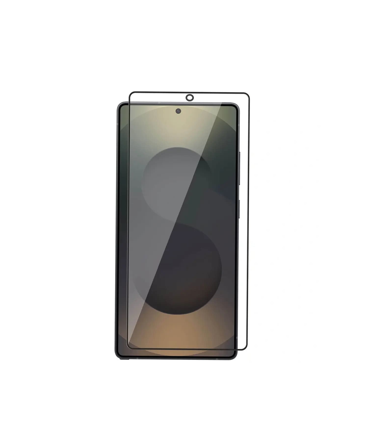 گلس فول Super D مشکی گوشی موبایل سامسونگ Samsung S25 Ultra