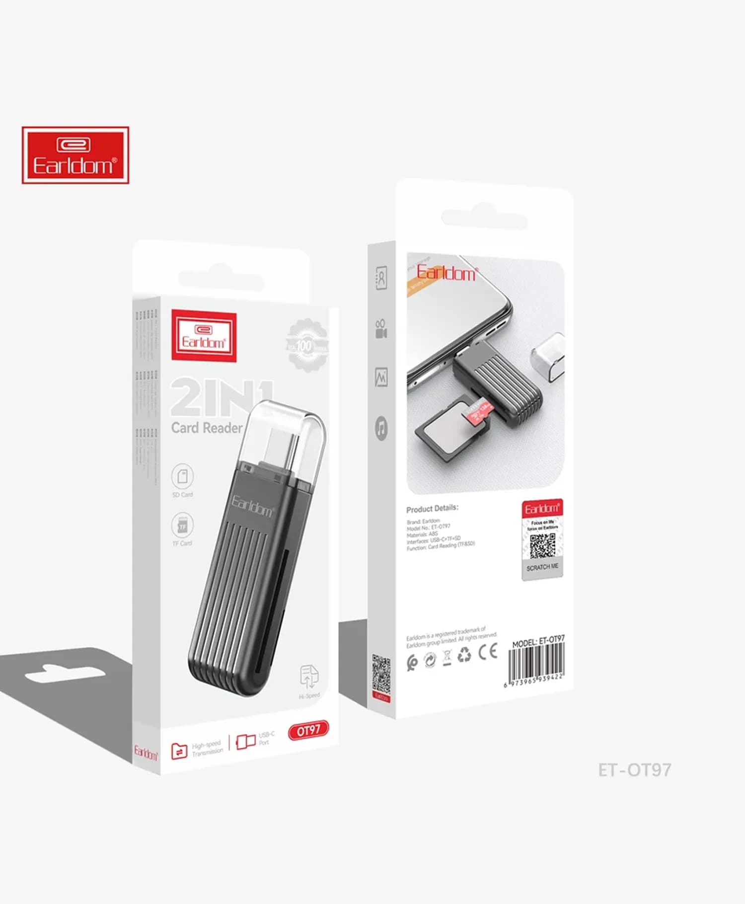 کارتخوان ارلدام Type-C مدل ET-OT97 — تصویر ۴