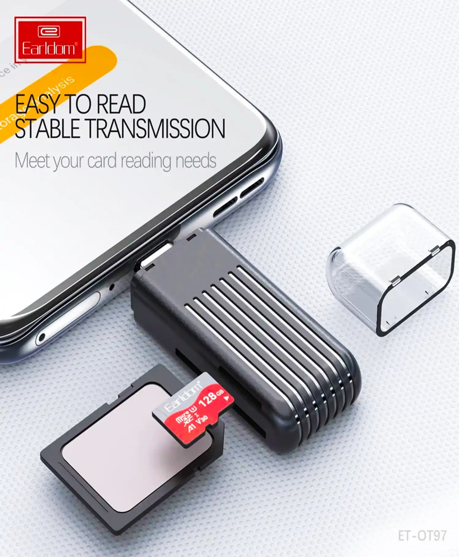 کارتخوان ارلدام Type-C مدل ET-OT97 — تصویر ۳