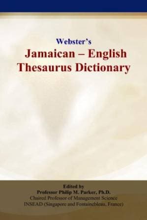 دانلود کتاب Websters Jamaican – English Thesaurus Dictionary