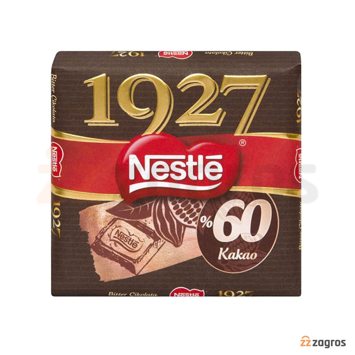شکلات تلخ 60 درصدی نستله مدل 1927 وزن 60 گرم