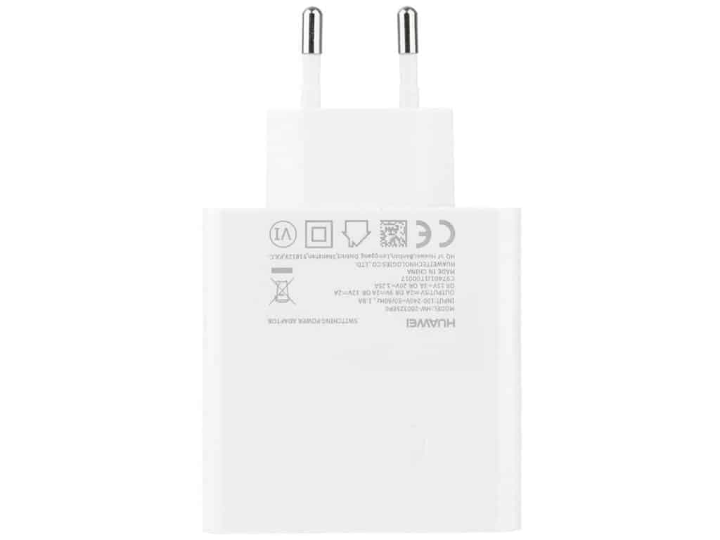 شارژر دیواری اصلی فست تایپ سی 65 وات هواوی Huawei Type C 65W fast wall charger HW-200325EP0 — تصویر ۱۱