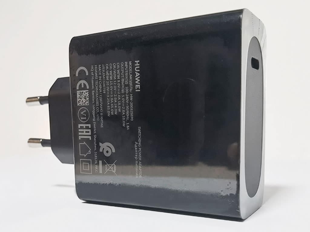 شارژر دیواری اصلی فست تایپ سی 65 وات هواوی Huawei Type C 65W fast wall charger HW-200325EP0 — تصویر ۹