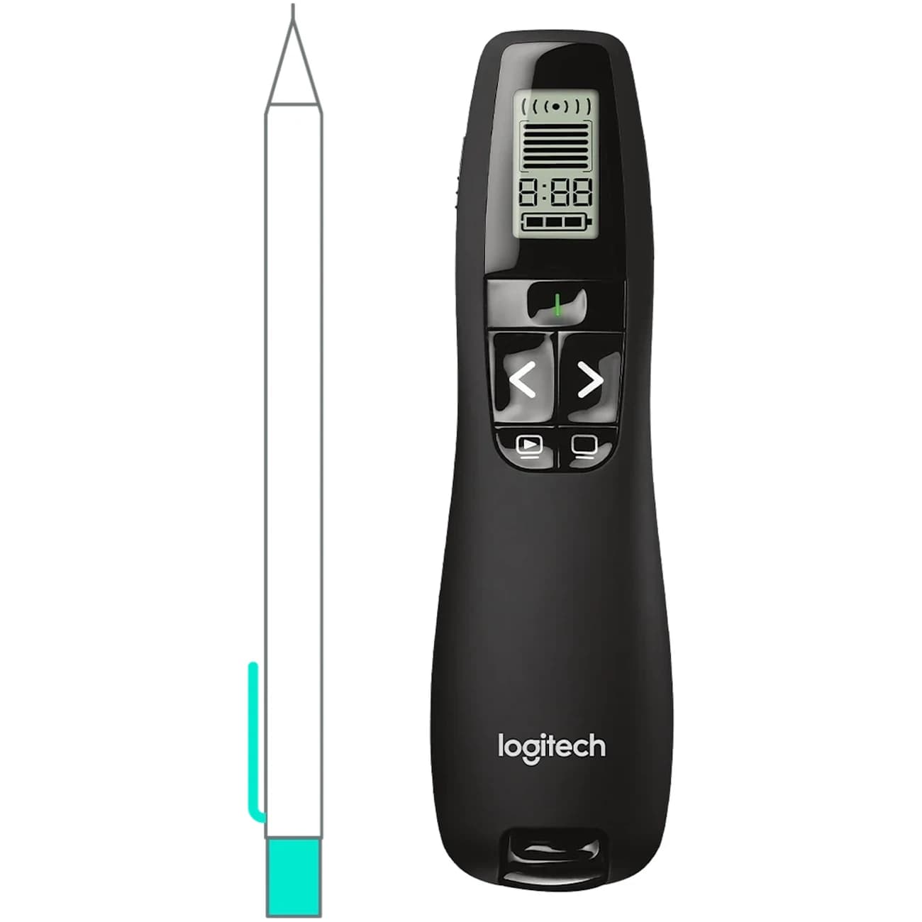 پوینتر و پرزنتر لیزری لاجیتک Logitech مدل R800 — تصویر ۵