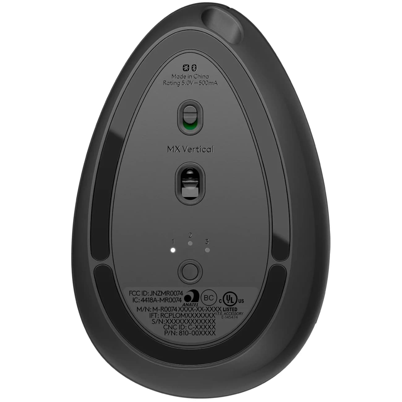ماوس بی سیم ارگونومیک لاجیتک مدل MX Vertical شارژی دو حالته — تصویر ۴