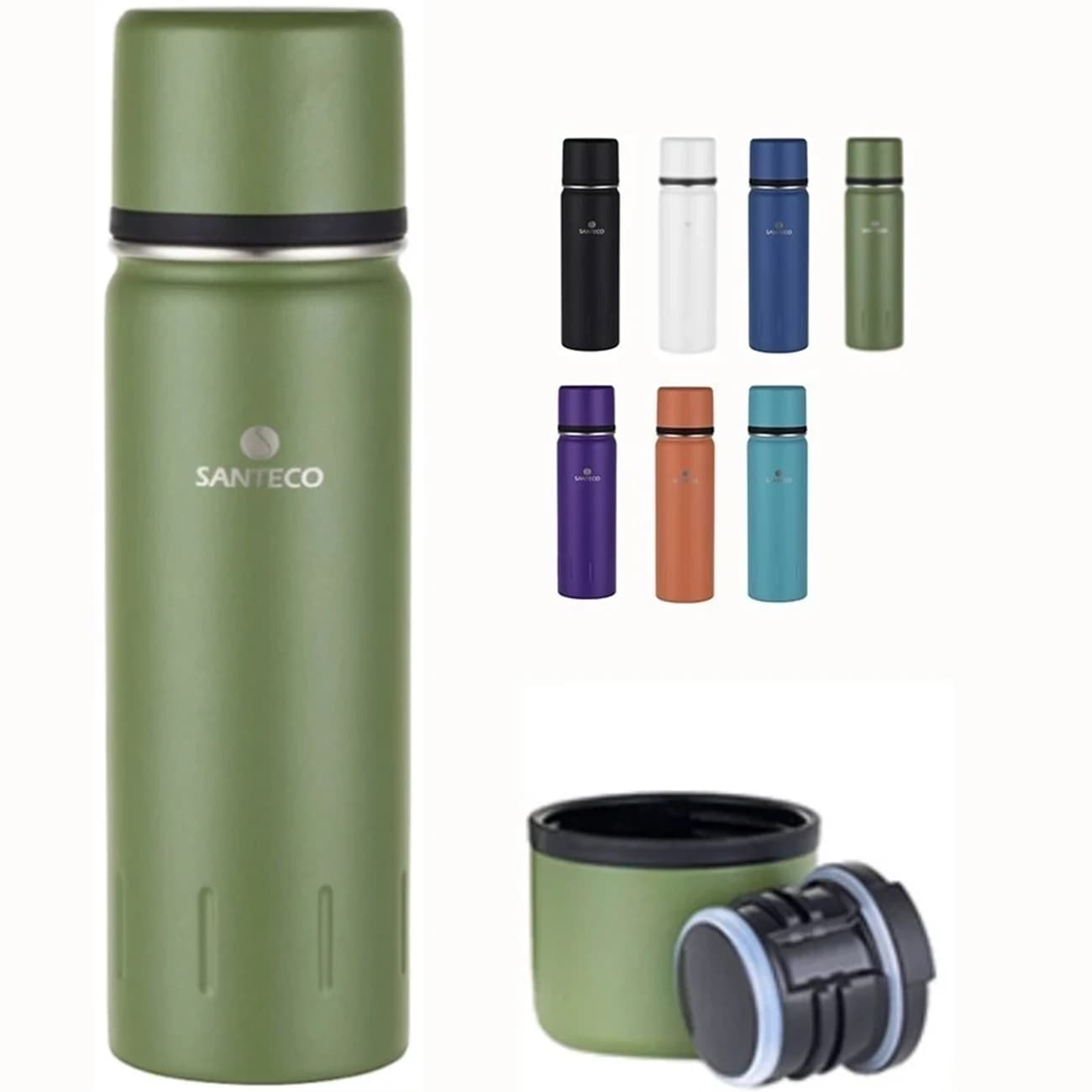 فلاسک دوجداره سانتکو مدل HB-500-33 ظرفیت 500 میلی لیتر — تصویر ۲