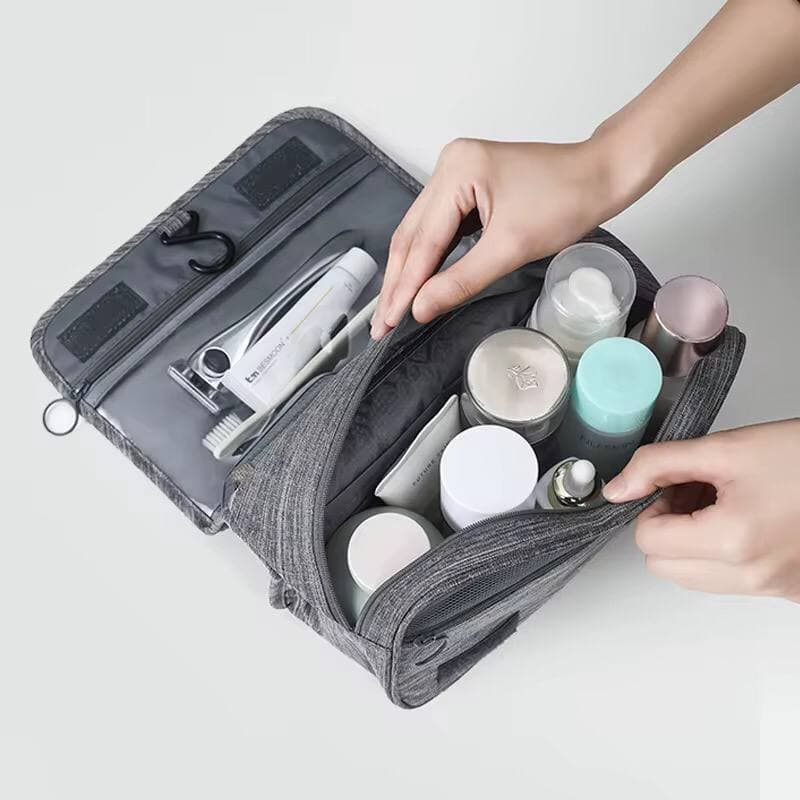 کیف آرایش بزرگ آویز دار برزنتی — تصویر ۳
