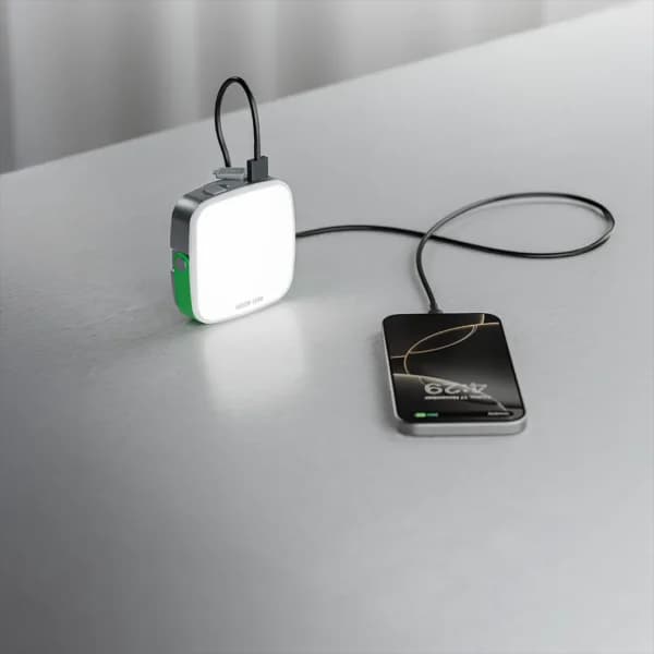 چراغ LED خورشیدی Green Lion Lumenix Portable LED Light with Power Bank (2000mAh×2) — تصویر ۴