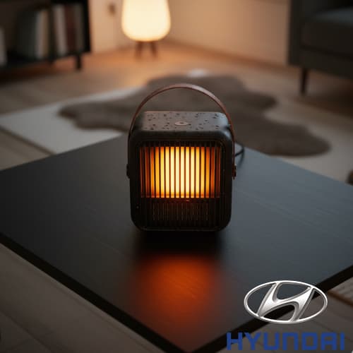 هیتر برقی خانگی طرح شومینه هیوندای Hyundai مدل TVN21-005