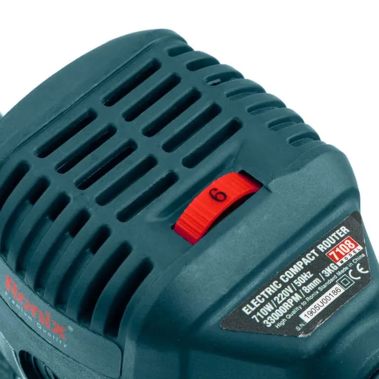 اورفرز نجاری رونیکس 710 وات مدل 7108 ronix (دوکاره) — تصویر ۶