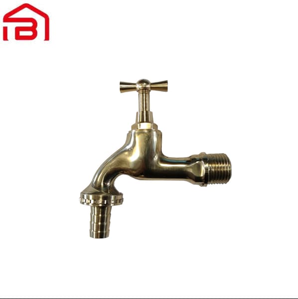 شیر حیاطی برنجی 1/2 کوثر