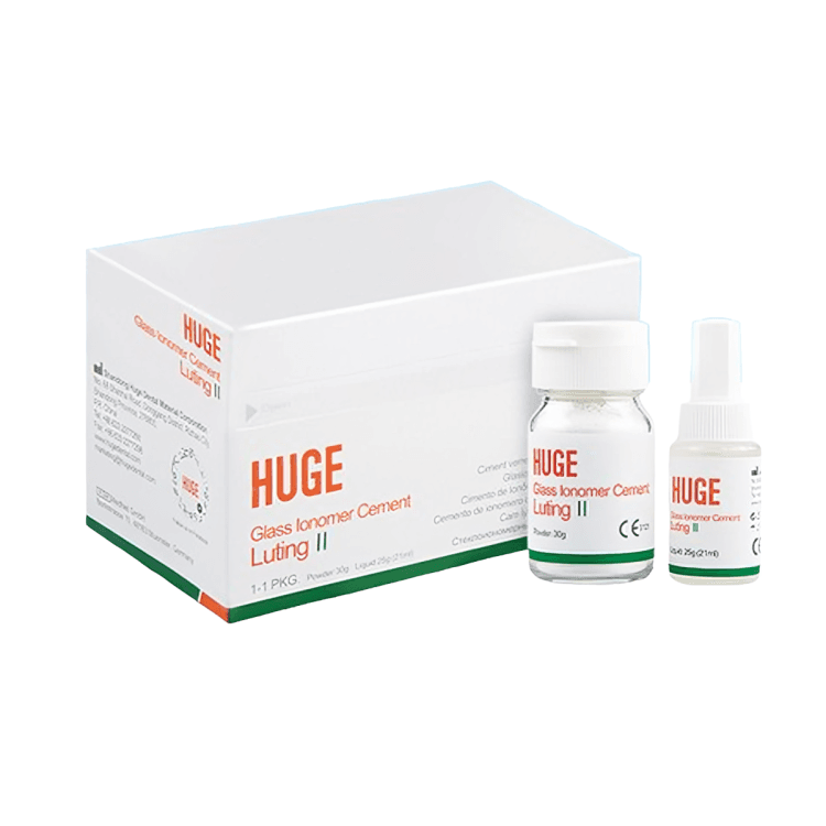 گلاس آینومر لوتینگ هیوج HUGE Glass Ionomer Cement Luting ll
