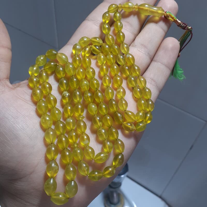 تسبیح شاه مقصود افغان تراش منظم از ریز به درشت زلال و نخ نما رنگ بی نظیر و تک کلکسیونی و خاص بسیار کمیاب با ضمانت خرید | تسبیح عقیق اصل | تسبیح اورجینال | تسبیح صلوات | تسبیح متبرک | تسبیح — تصویر ۴