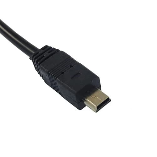 کابل نری USB دوبل به مینی USB mini — تصویر ۳
