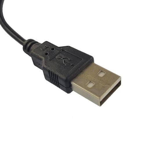 کابل نری USB دوبل به مینی USB mini — تصویر ۴