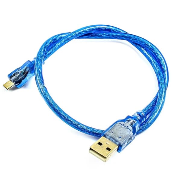 کابل نری USB به نری microUSB طول 30 سانتی متر