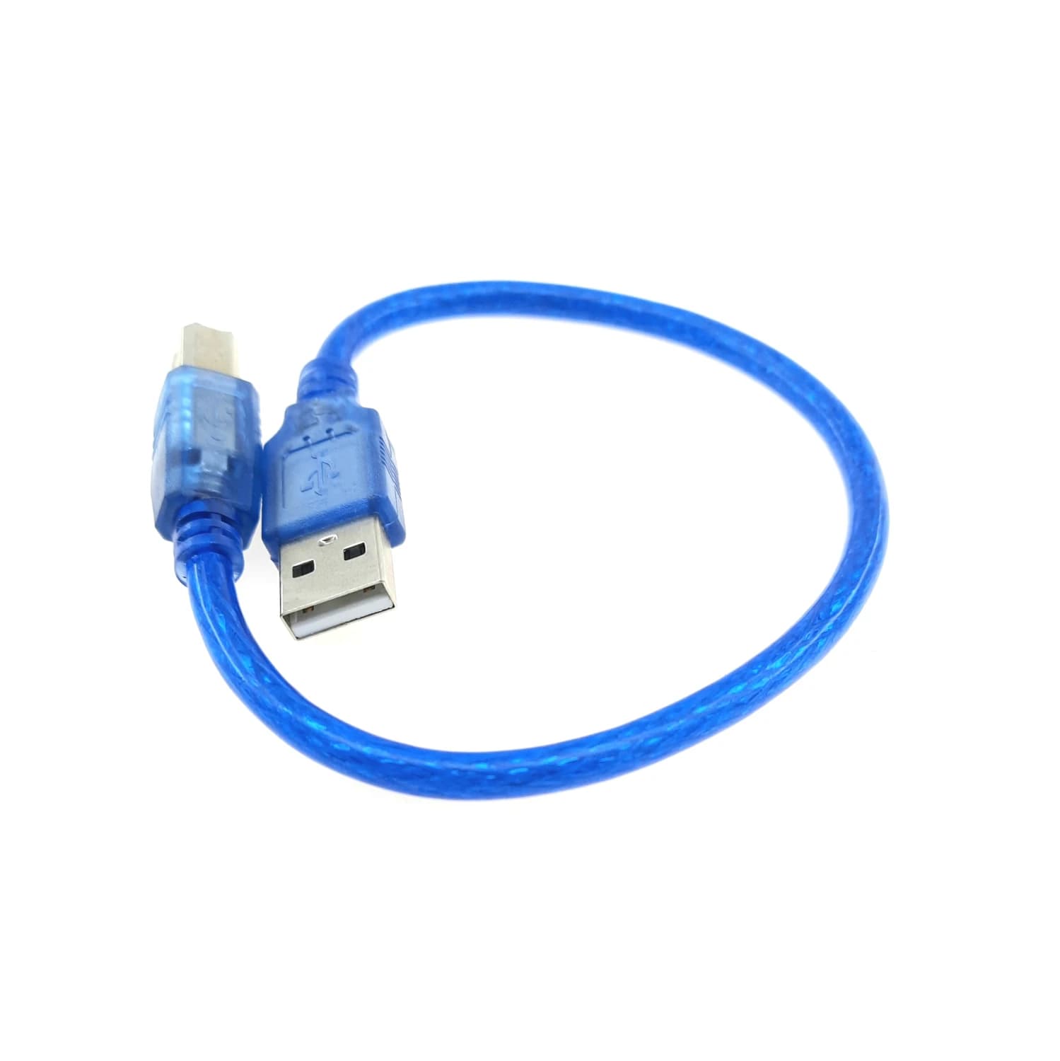 کابل USB نری به USB نری (نوع A به B) 30 سانتی متری — تصویر ۲
