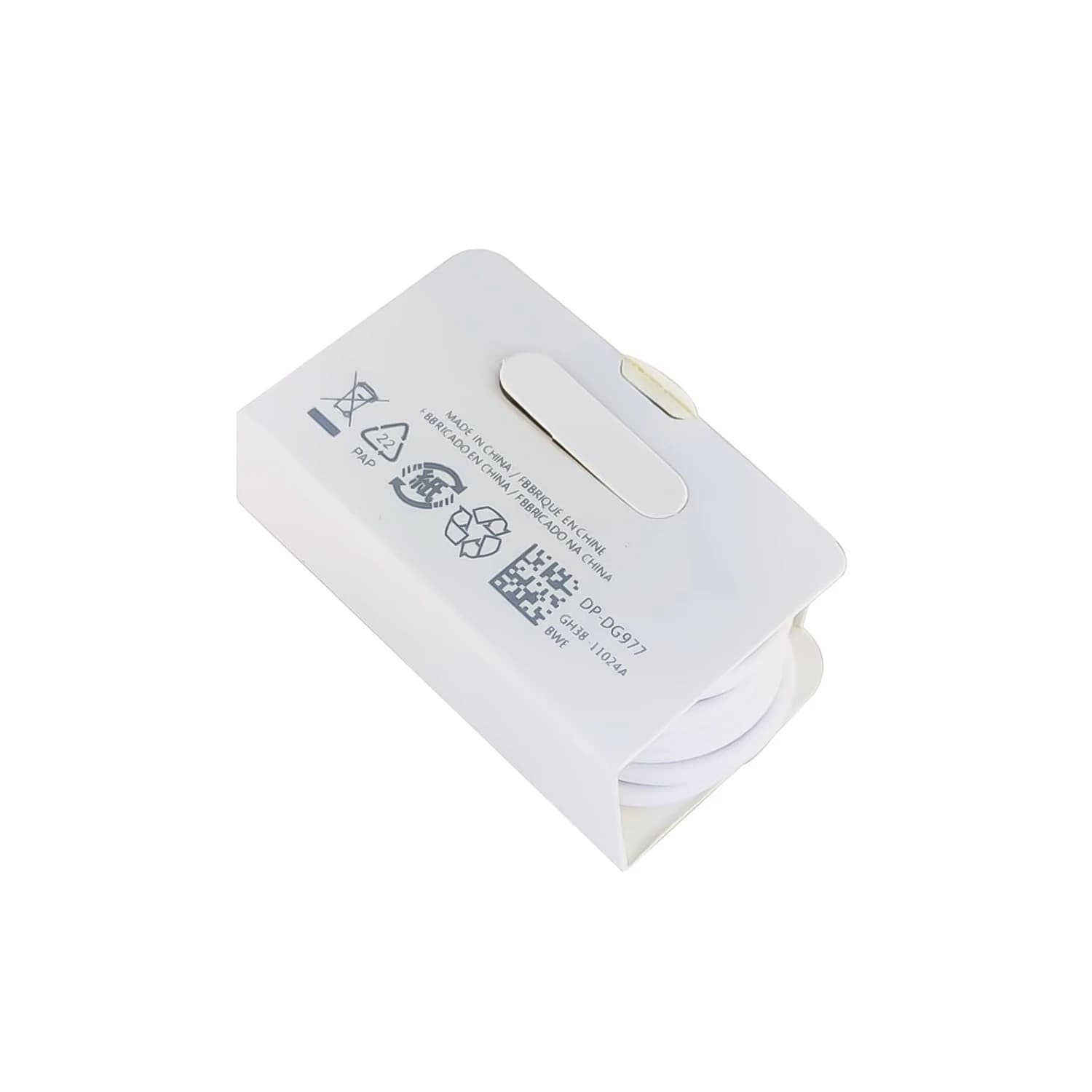 کابل USB Type-C طول 1 متر سفید — تصویر ۲