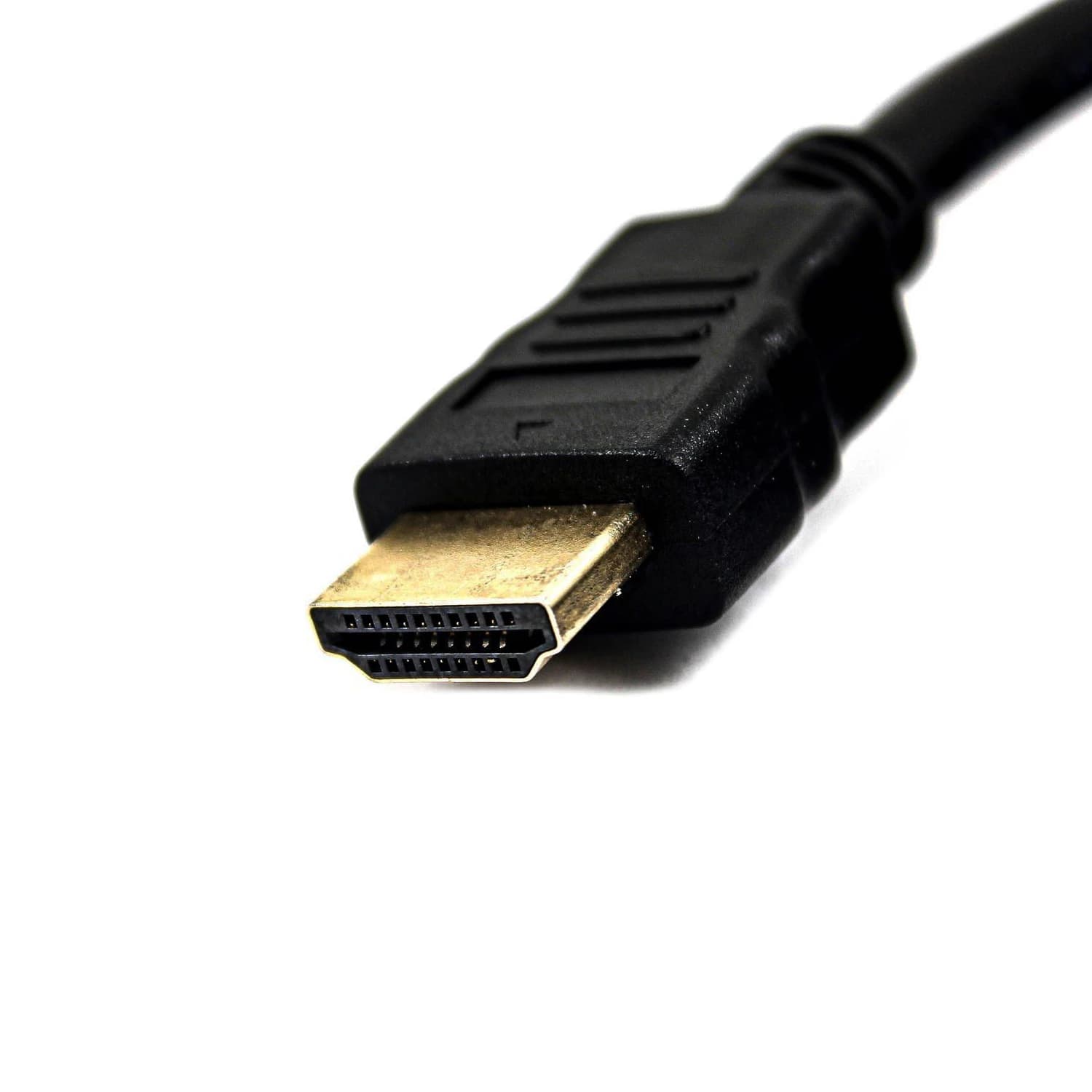 کابل HDMI مشکی 1.5 متری همراه با مبدل HDMI به Mini HDMI و Micro HDMI — تصویر ۳