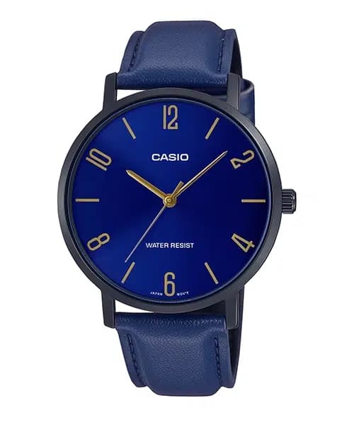 ساعت مچی مردانه کاسیو مدل Casio MTP-VT01BL-2BUDF — تصویر ۵