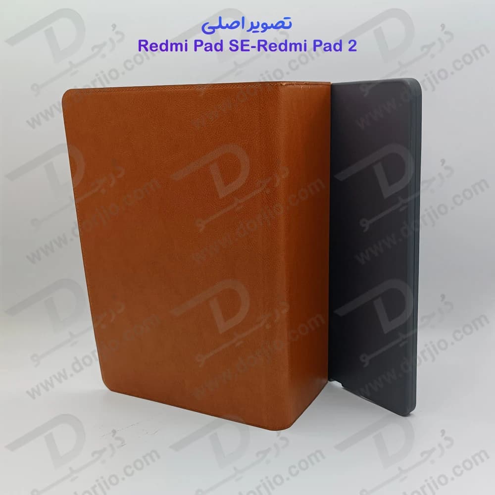 فلیپ کاور چرمی تبلت Xiaomi Redmi Pad SE — تصویر ۳