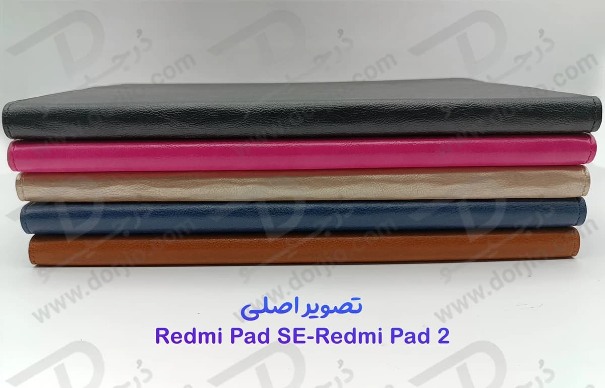 فلیپ کاور چرمی تبلت Xiaomi Redmi Pad SE — تصویر ۶