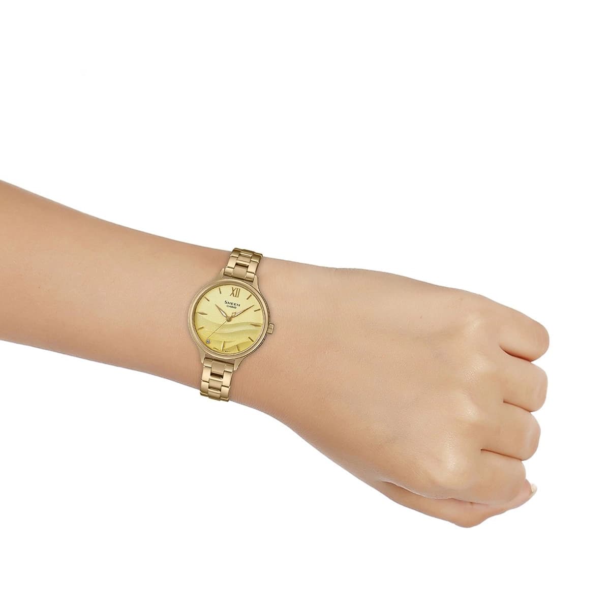 ساعت مچی زنانه کاسیو شین مدل Casio SHE-4550G-9AUDF — تصویر ۲
