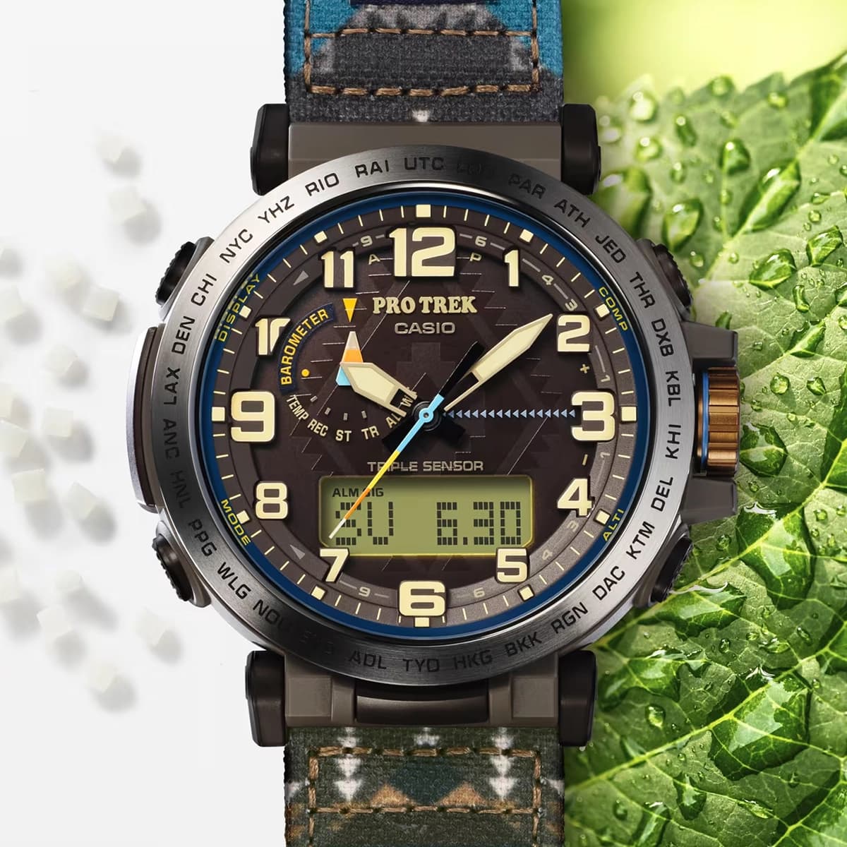 ساعت مچی مردانه کاسیو پروترک مدل Casio PROTREK PRG-601PE-5DR (TH) — تصویر ۴