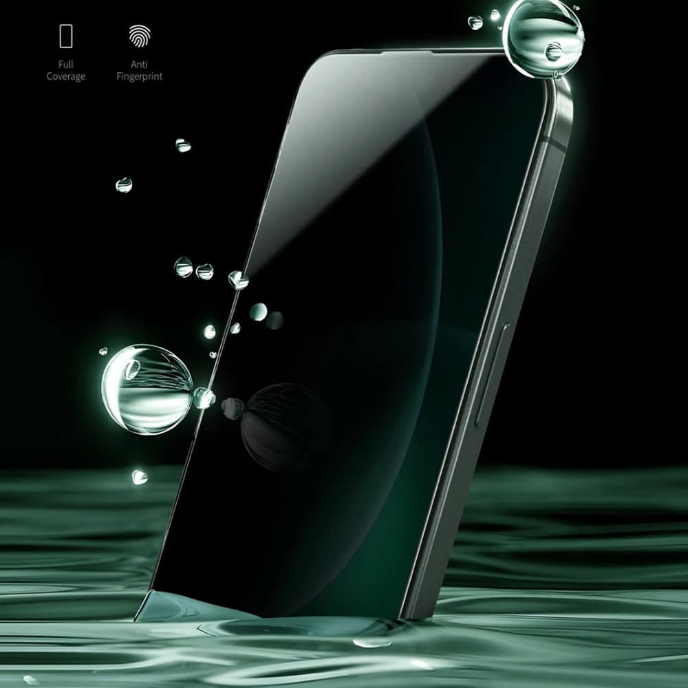 گلس حریم شخصی iPhone 17 Air مارک Green Lion مدل 9H Steve Privacy — تصویر ۵
