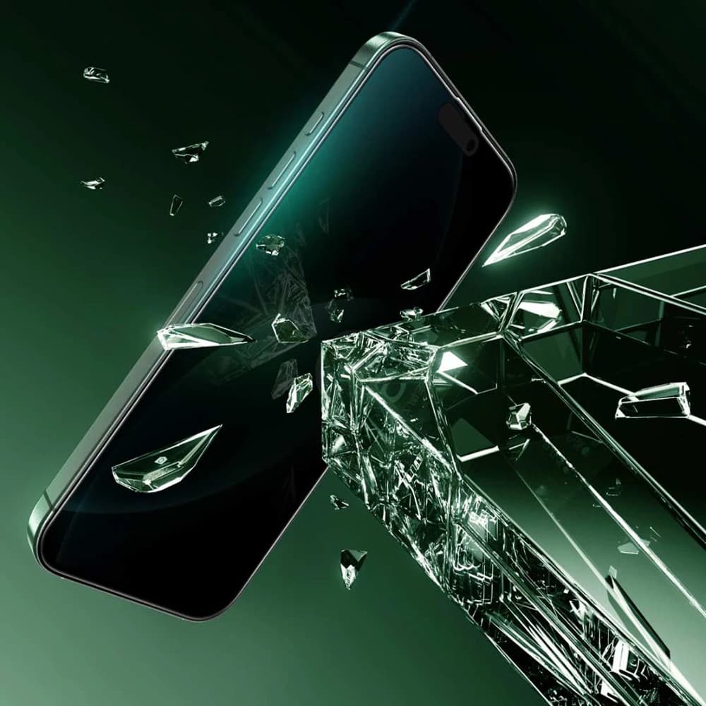 گلس حریم شخصی iPhone 17 Air مارک Green Lion مدل 9H Steve Privacy — تصویر ۴