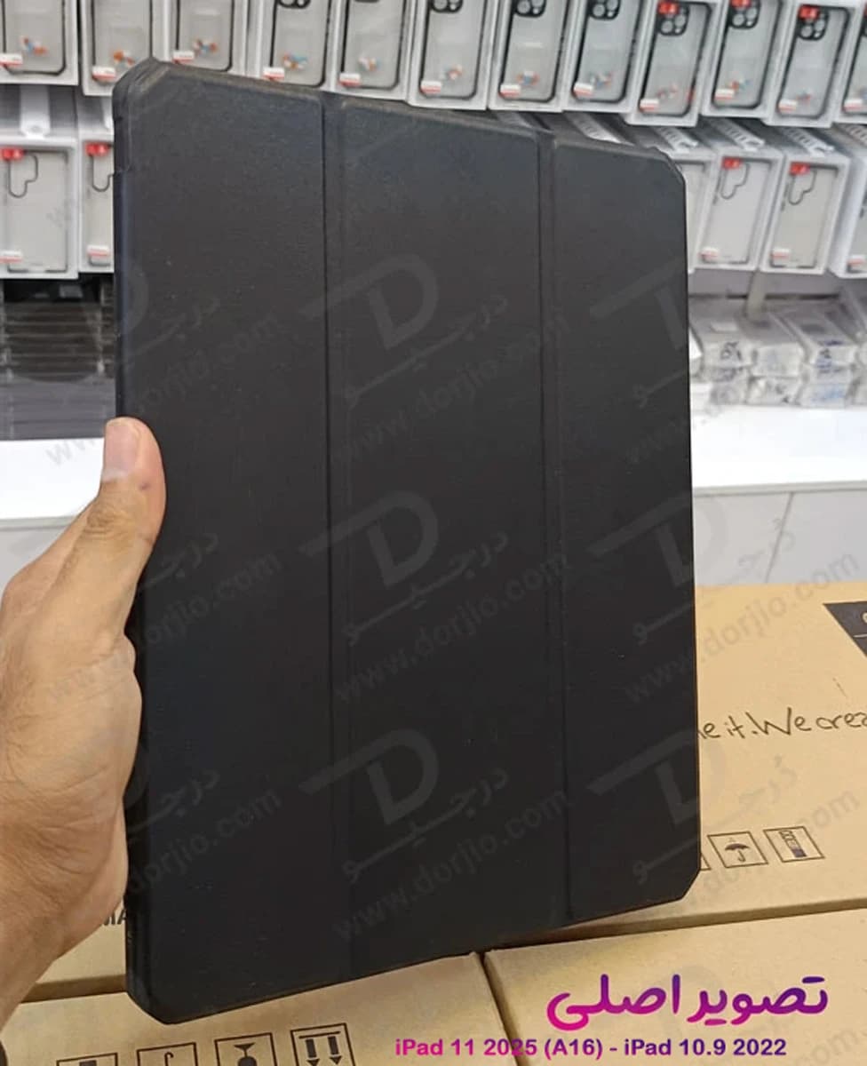 فلیپ کاور پشت شفاف ضد ضربه تبلت iPad 11 2025 ( A16 ) مارک XUNDD سری Beatle Dream — تصویر ۵