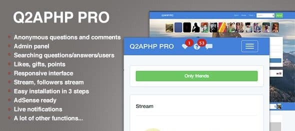 دانلود اسکریپت شبکه اجتماعی Q2APHP PRO