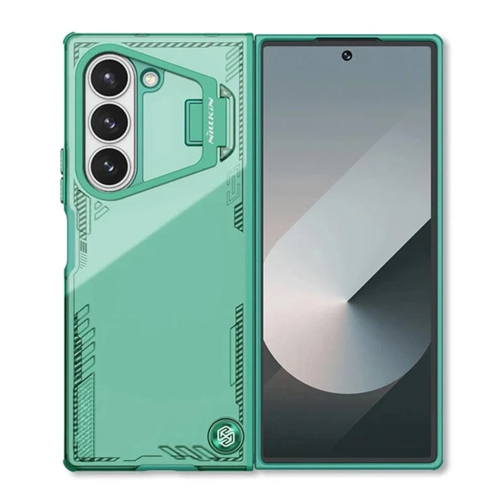 قاب کریستالی استند دار Samsung Galaxy Z Fold 7 مارک نیلکین مدل Iceblade Fold — تصویر ۳