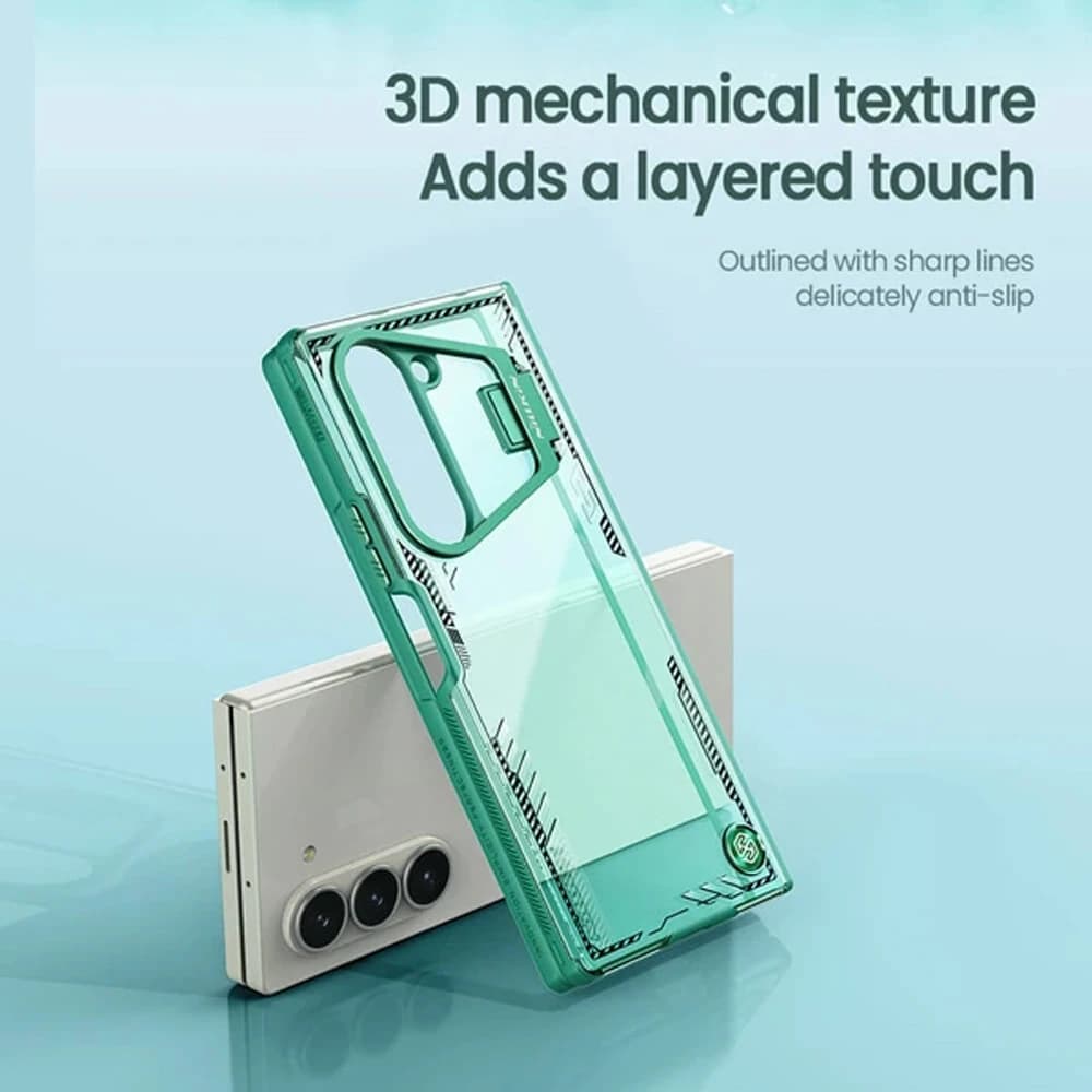 قاب کریستالی استند دار Samsung Galaxy Z Fold 7 مارک نیلکین مدل Iceblade Fold — تصویر ۵