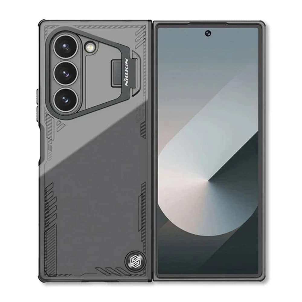 قاب کریستالی استند دار Samsung Galaxy Z Fold 7 مارک نیلکین مدل Iceblade Fold — تصویر ۲