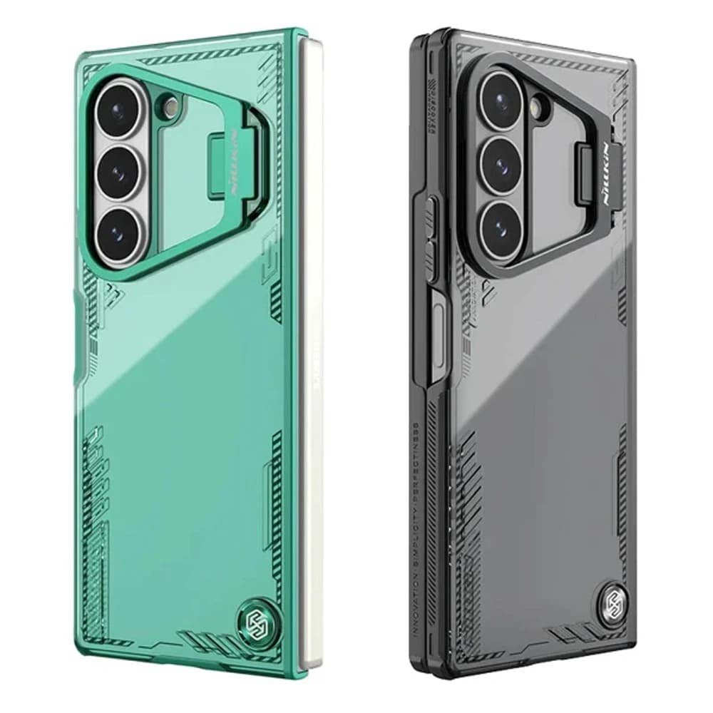 قاب کریستالی استند دار Samsung Galaxy Z Fold 7 مارک نیلکین مدل Iceblade Fold — تصویر ۷