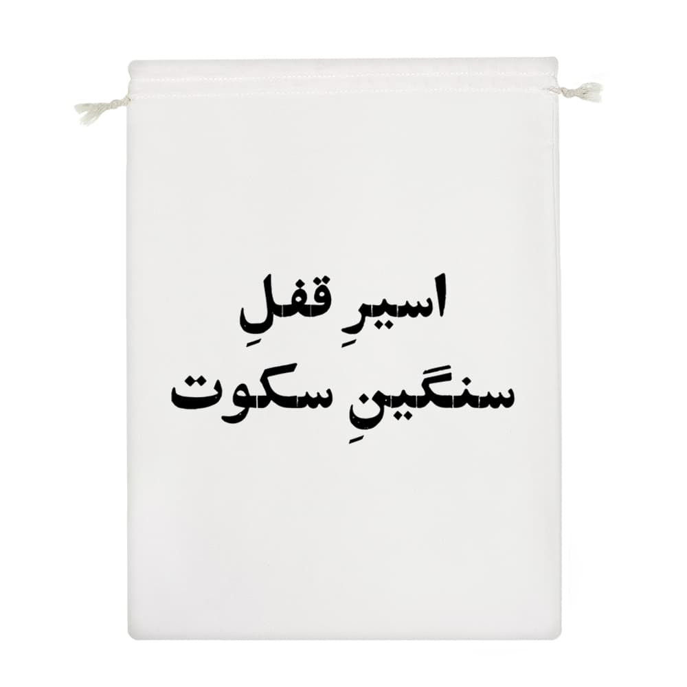کیسه نظم دهنده اسیر قفل سنگین سکوت — تصویر ۴