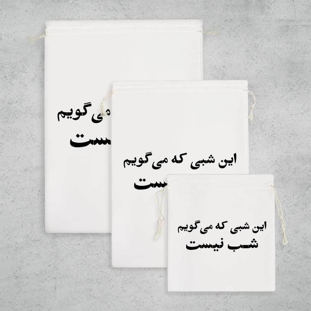 کیسه نظم دهنده این شبی که می گویم شب نیست — تصویر ۳