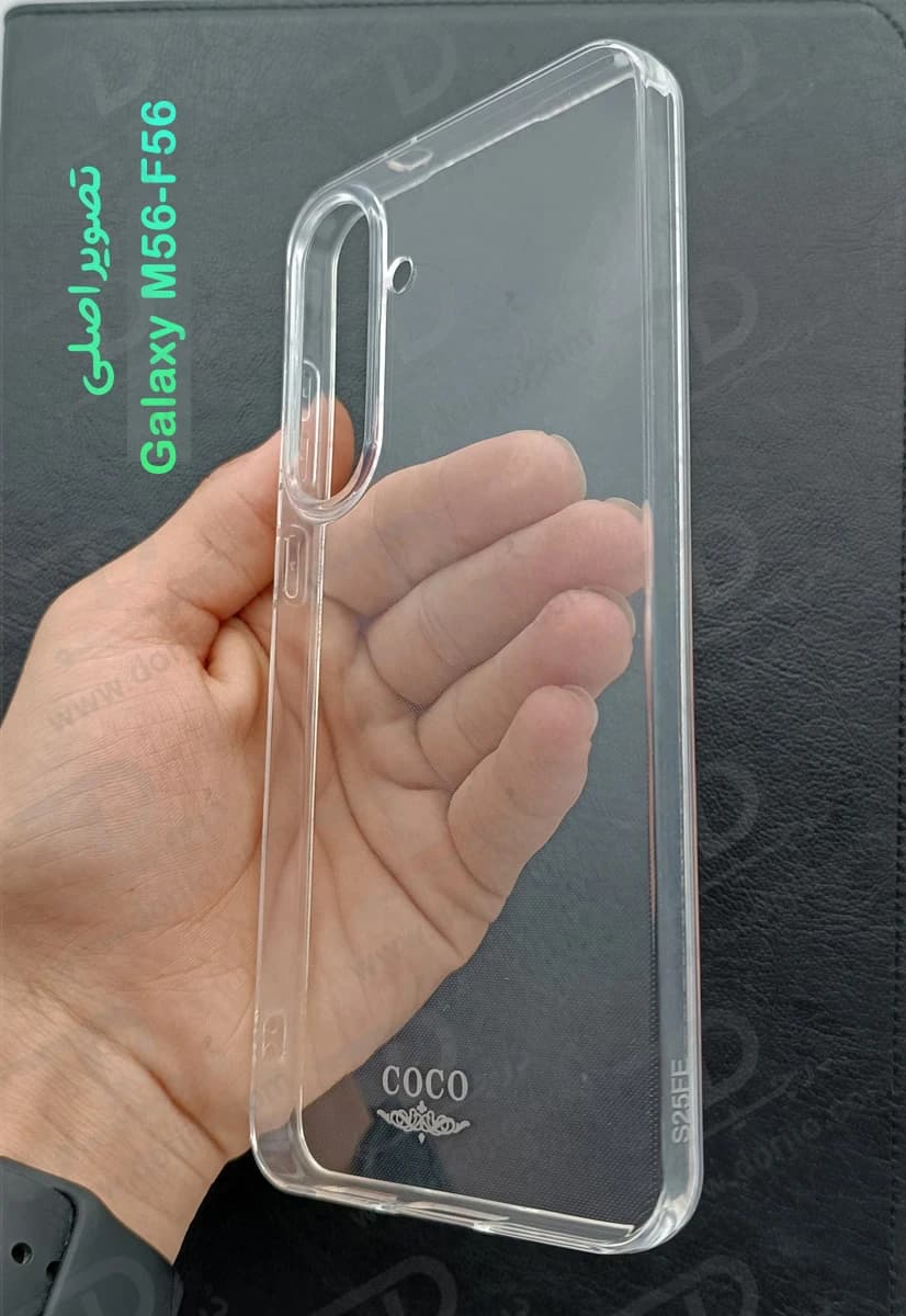 قاب ژله ای شفاف Samsung Galaxy M56 — تصویر ۴