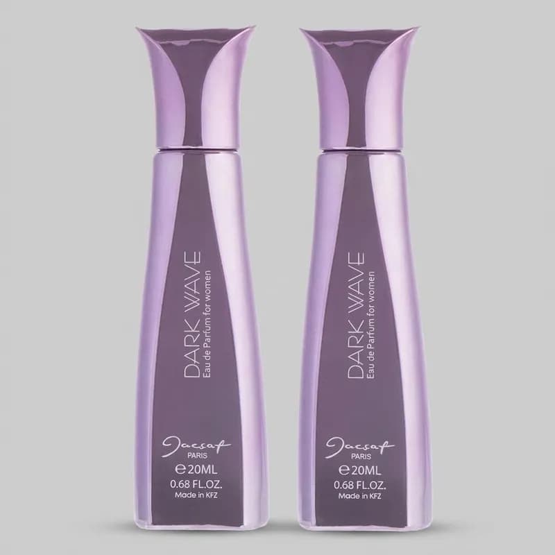 عطر جیبی زنانه ژک ساف مدل دارک ویو حجم 20 میلی لیتر بسته 2 عددی