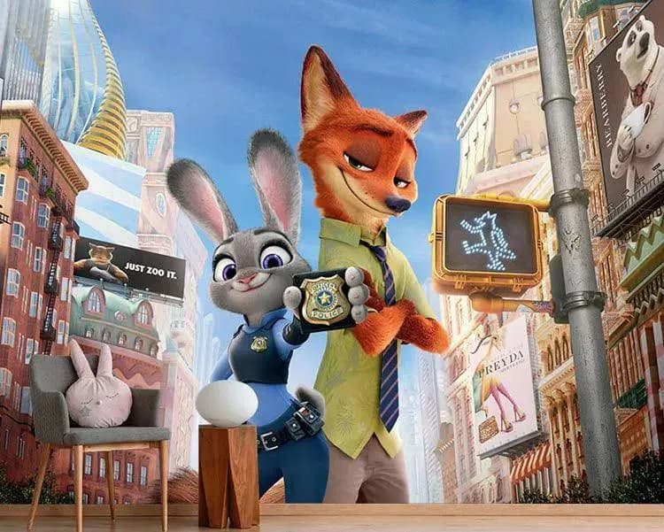 پوستر کاغذ دیواری Zootopia — تصویر ۲