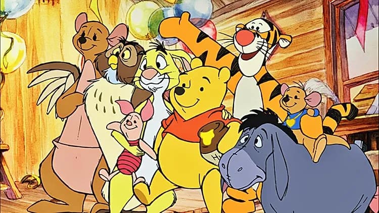 پوستر کاغذ دیواری pooh — تصویر ۲
