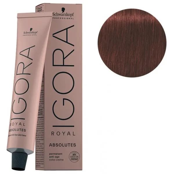 رنگ مو ایگورا (igora)بلوند تیره قرمز طبیعی شماره 6.80