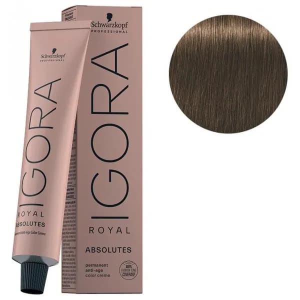 رنگ مو ایگورا (igora) طلایی قهوه ای روشن شماره 5.50